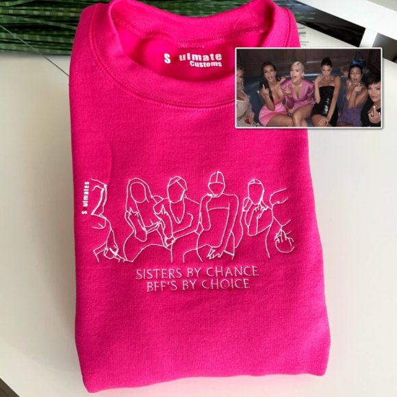 Custom Soulmate© Personalized Embroidery Sweatshirt - Picture 2 of 11